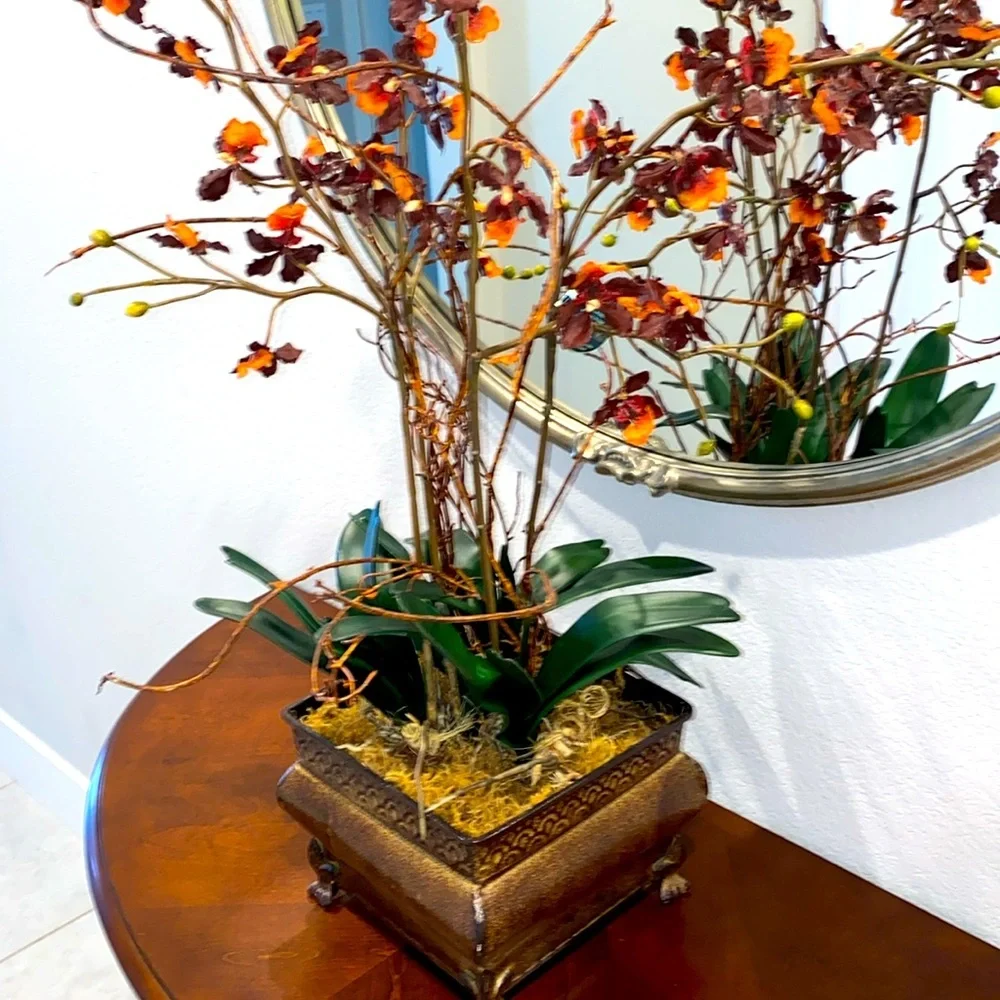 Winward‎ Home Orchid Arrangement in Vase